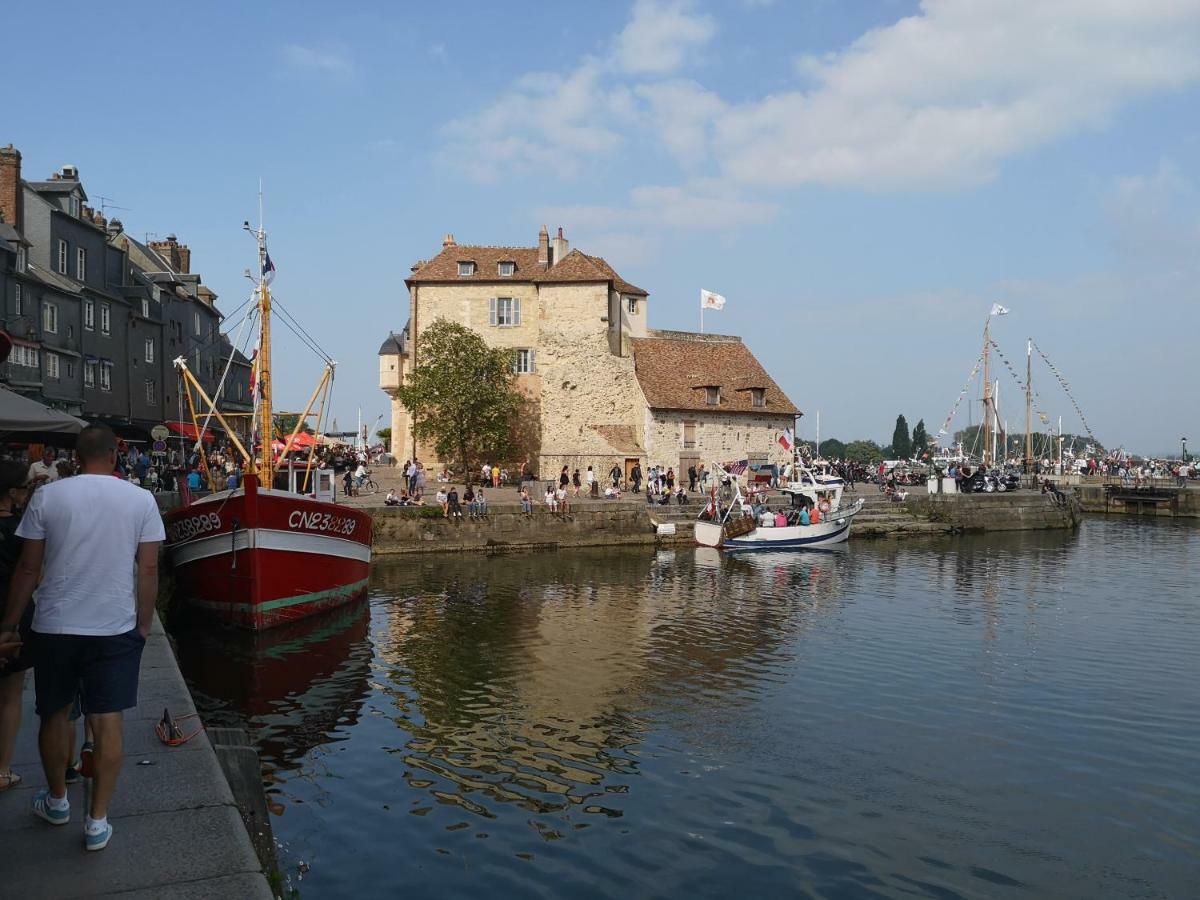 Apartmán Un Parfum D'Embruns Hypercentre Honfleur, Fibre Exteriér fotografie
